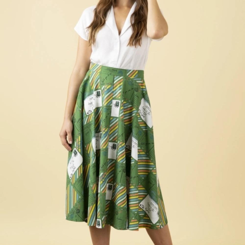 Emily and Fin Postcard Skirt